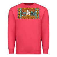 Cardinal mom goat sunflowers license plate Premium Sweatshirt - Artiststas