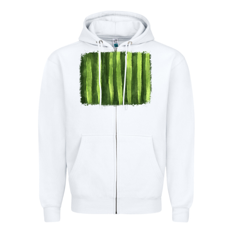 Watermelon Pattern Background Zipper Hoodie by HRA Design Shop | Teevron