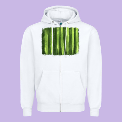 Watermelon Pattern Background Zipper Hoodie Designed By Hra Design Shop