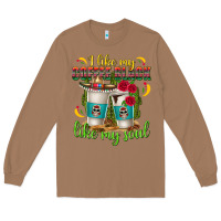 Toasted Coconut I Like My Coffee Black Like My Soul Long Sleeve Tee - texasbilliewilder