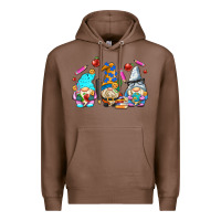 Chestnut teacher gnomes Premium Hoodie - AdoDesignShop