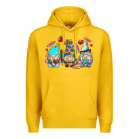 Lemon teacher gnomes Premium Hoodie - AdoDesignShop