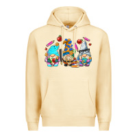 Pina Colada teacher gnomes Premium Hoodie - AdoDesignShop