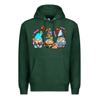 Sports Green teacher gnomes Premium Hoodie - AdoDesignShop