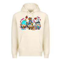 Tofu teacher gnomes Premium Hoodie - AdoDesignShop