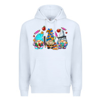 White teacher gnomes Premium Hoodie - AdoDesignShop