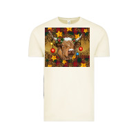 Vintage Arctic Christmas cow Vintage Tee - RanaPortraitStore