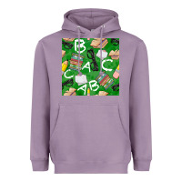 Lavender english class seamless pattern Heavyweight Hoodie - BundleAndBundleShop