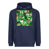 Navy english class seamless pattern Heavyweight Hoodie - BundleAndBundleShop