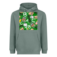 Sage english class seamless pattern Heavyweight Hoodie - BundleAndBundleShop