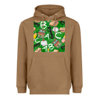 Toasted Coconut english class seamless pattern Heavyweight Hoodie - BundleAndBundleShop