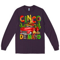 Plum cinco de mayo truck Long Sleeve Tee - Zillion Design Studio
