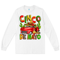 White cinco de mayo truck Long Sleeve Tee - Zillion Design Studio