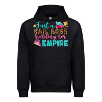 Black just a nail boss building her empire bbs Urban Hoodie - BundleAndBundleShop