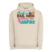 Pigment French Oak just a nail boss building her empire bbs Urban Hoodie - BundleAndBundleShop