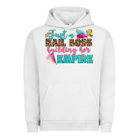 Pigment Lunar Rock just a nail boss building her empire bbs Urban Hoodie - BundleAndBundleShop