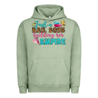 Pigment Oil Green just a nail boss building her empire bbs Urban Hoodie - BundleAndBundleShop