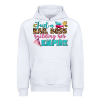 White just a nail boss building her empire bbs Urban Hoodie - BundleAndBundleShop
