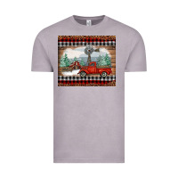 Christmas Farm And Truck Vintage Tee | Teevron