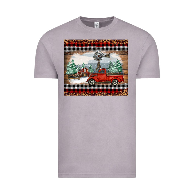 Christmas Farm And Truck Vintage Tee by RanaPortraitStore | Teevron