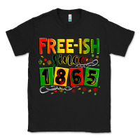 Black Free-ish since 1865 Classic Tee - Zillion Design Studio