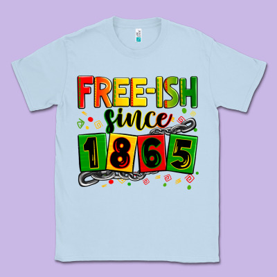 Free-ish Since 1865 Classic Tee Designed By Zillion Design Studio