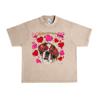 French Oak valentine's day  saint bernard dog Urban Heavy Tee - RanaPortraitStore