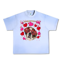 Grape Ice valentine's day  saint bernard dog Urban Heavy Tee - RanaPortraitStore