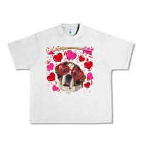 Lunar Rock valentine's day  saint bernard dog Urban Heavy Tee - RanaPortraitStore