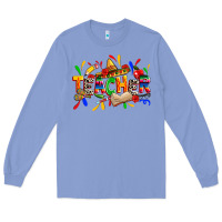 Colony Blue cinco de mayo teacher Long Sleeve Tee - Zillion Design Studio