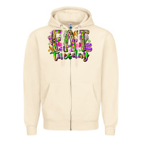 Sandshell fat tuesday Zipper Hoodie - RacoonDesign