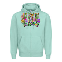 Seafoam fat tuesday Zipper Hoodie - RacoonDesign
