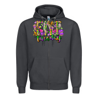Smoke fat tuesday Zipper Hoodie - RacoonDesign
