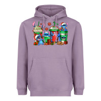 Lavender christmas stitch coffee Heavyweight Hoodie - Jasminsmagicworld