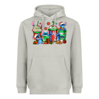 Moon Dust christmas stitch coffee Heavyweight Hoodie - Jasminsmagicworld