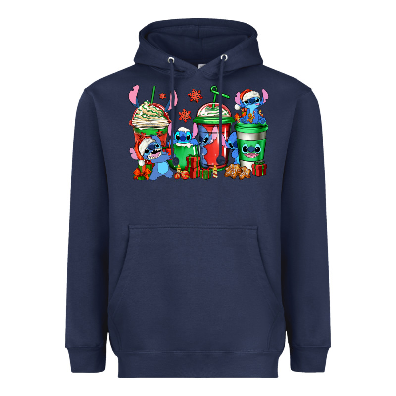Christmas Stitch Coffee Heavyweight Hoodie by Jasminsmagicworld | Teevron
