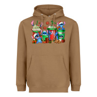 Toasted Coconut christmas stitch coffee Heavyweight Hoodie - Jasminsmagicworld