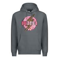 Rock mama lightning bolt valentine s day Premium Hoodie - MaliasSmallBusiness