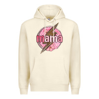 Sandshell mama lightning bolt valentine s day Premium Hoodie - MaliasSmallBusiness