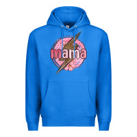 True Royal mama lightning bolt valentine s day Premium Hoodie - MaliasSmallBusiness