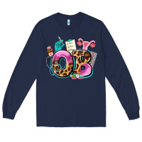 Navy ob Long Sleeve Tee - AdoDesignShop