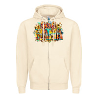Sandshell girl mama Zipper Hoodie - RacoonDesign