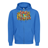 True Royal girl mama Zipper Hoodie - RacoonDesign