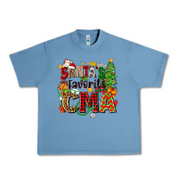 Pebble Blue santa's favorite cma Urban Heavy Tee - Zillion Design Studio
