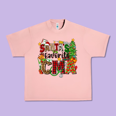 Santa's Favorite Cma Urban Heavy Tee Designed By Zillion Design Studio