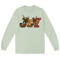 Matcha christmas joy cow Long Sleeve Tee - RanaPortraitStore
