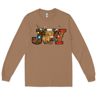 Toasted Coconut christmas joy cow Long Sleeve Tee - RanaPortraitStore