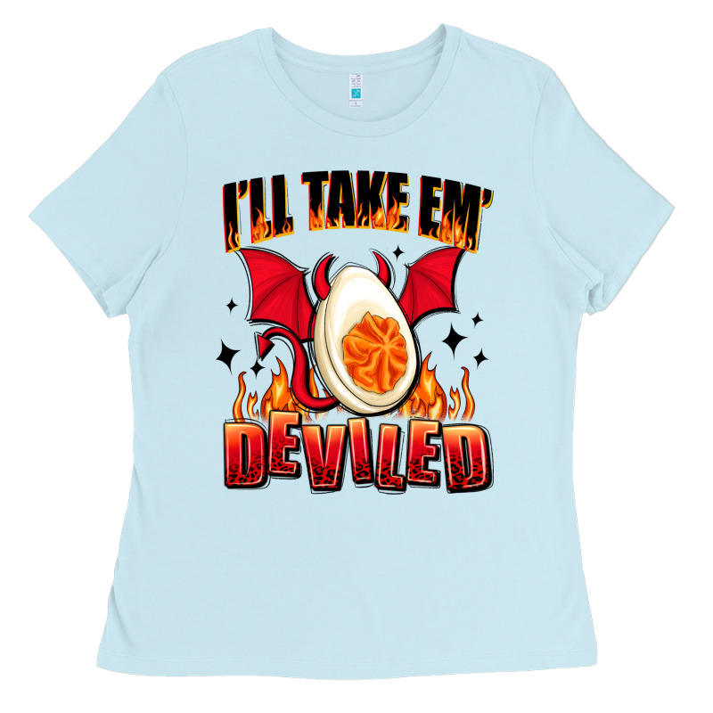 I Will Take Em Deviled Ladies Tee by AdoDesignShop | Teevron