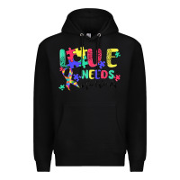 Black love needs no words autism Premium Hoodie - MaliasSmallBusiness