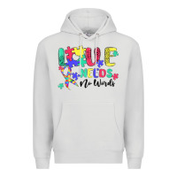 Dove Grey love needs no words autism Premium Hoodie - MaliasSmallBusiness